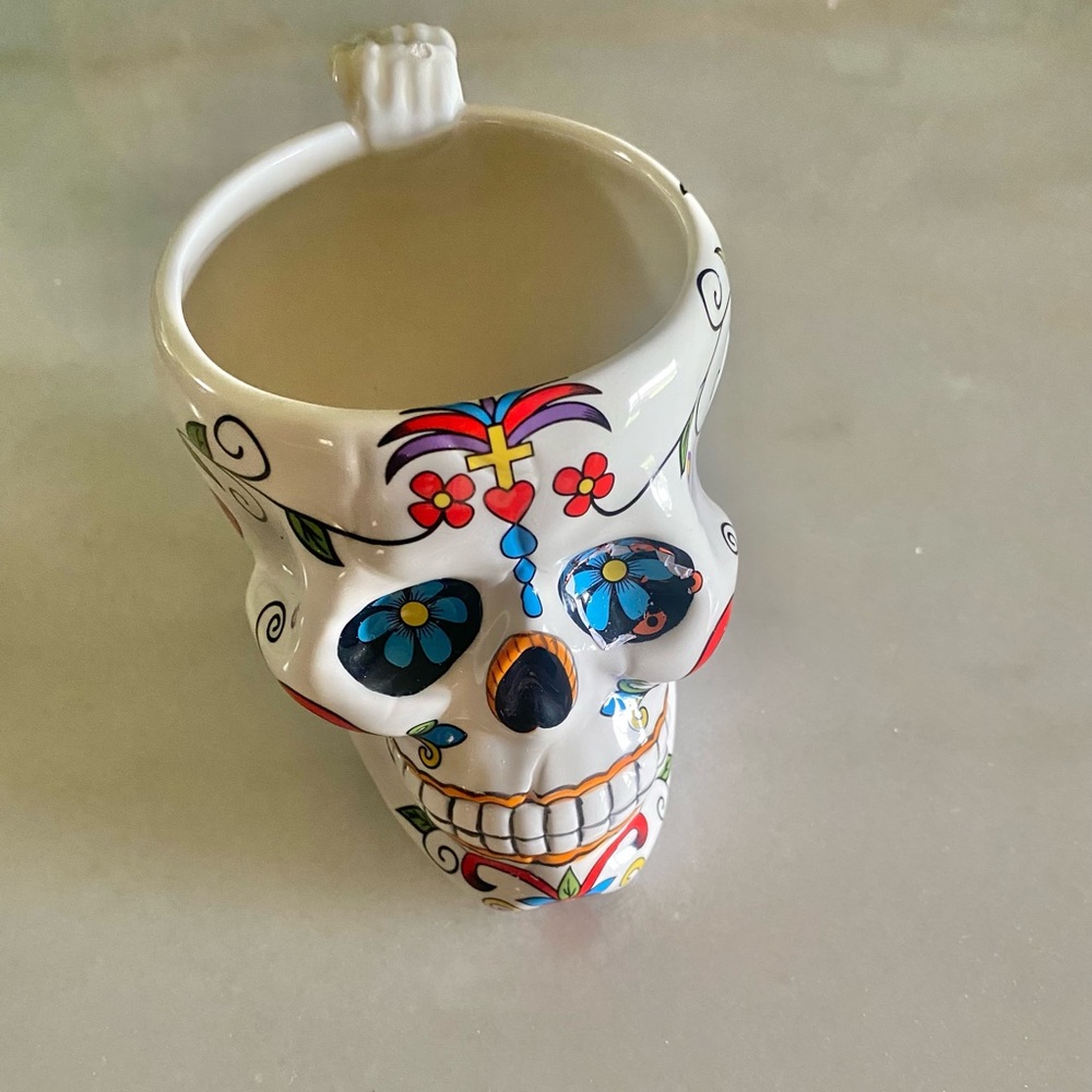 Día De Los Muertos Skull Coffee Mug